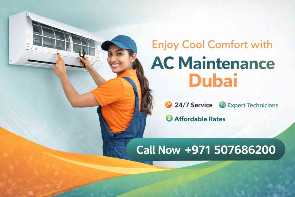 AC maintenance services in Dubai.