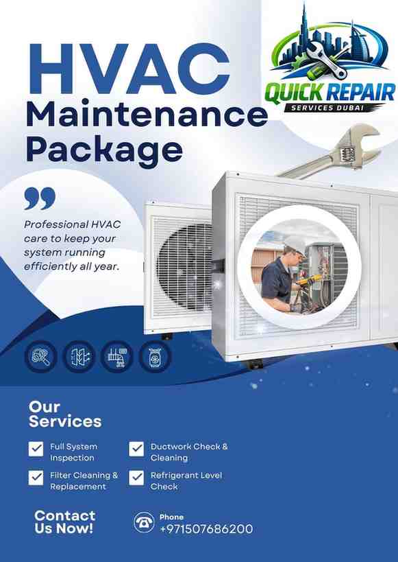 AC Repair in Arabian Ranches Dubai by Quick Repair technician