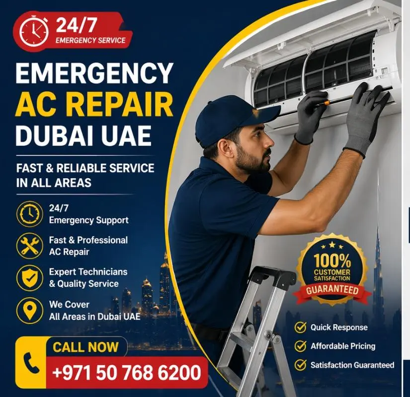 Professional Emergency AC Repair Dubai UAE service for homes and offices